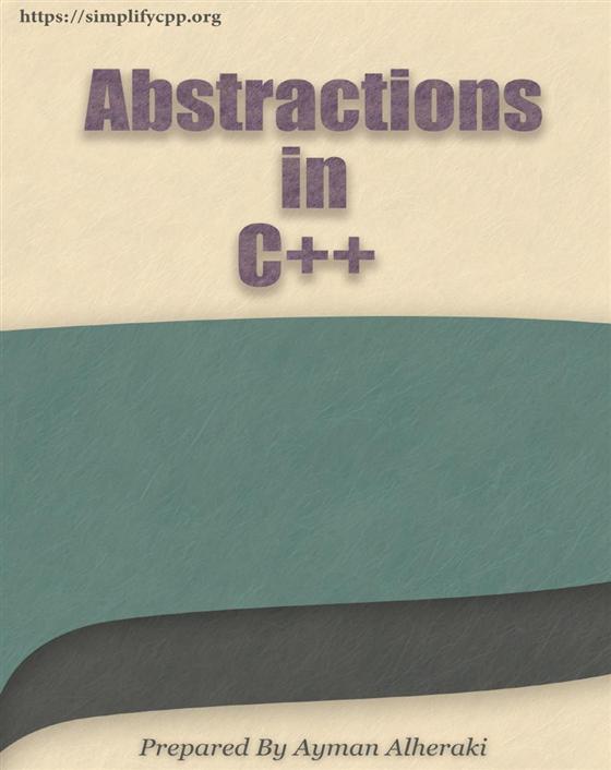 Cover of mini booklet Abstraction in C++