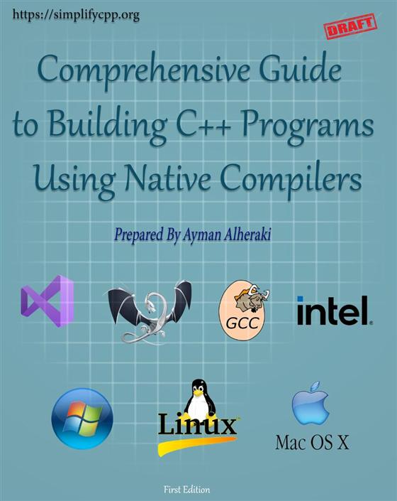 Cover of Comprehensive Guide to Building C++ Programs Using Native Compilers Only