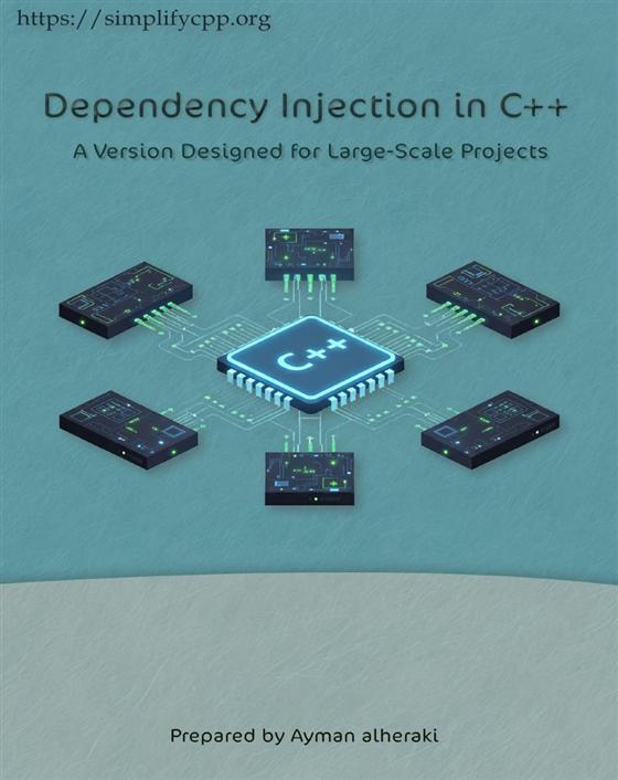 Cover of mini booklet Dependency Injection in C++