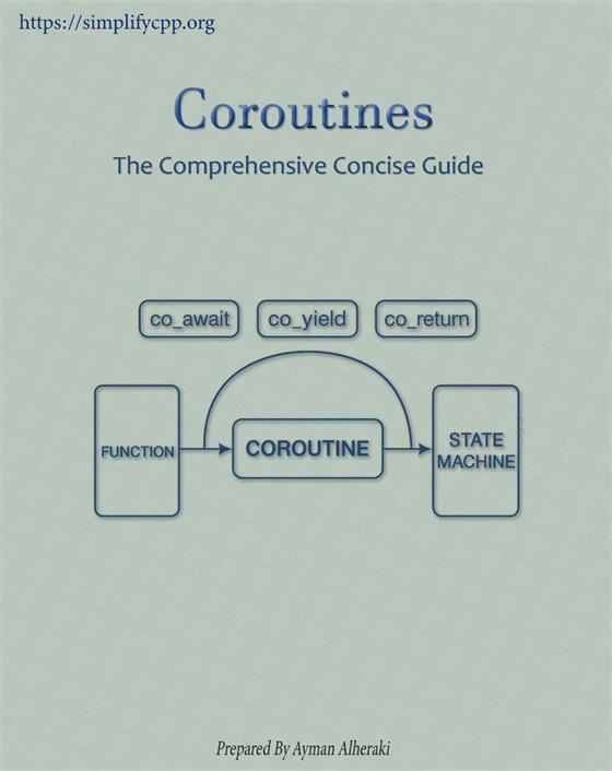 Cover of mini booklet Coroutines The Comprehensive Concise Guide