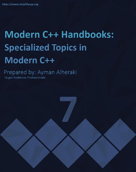 Cover of Modern C++ Handbooks Book7 Specialized Topics in Modern C++