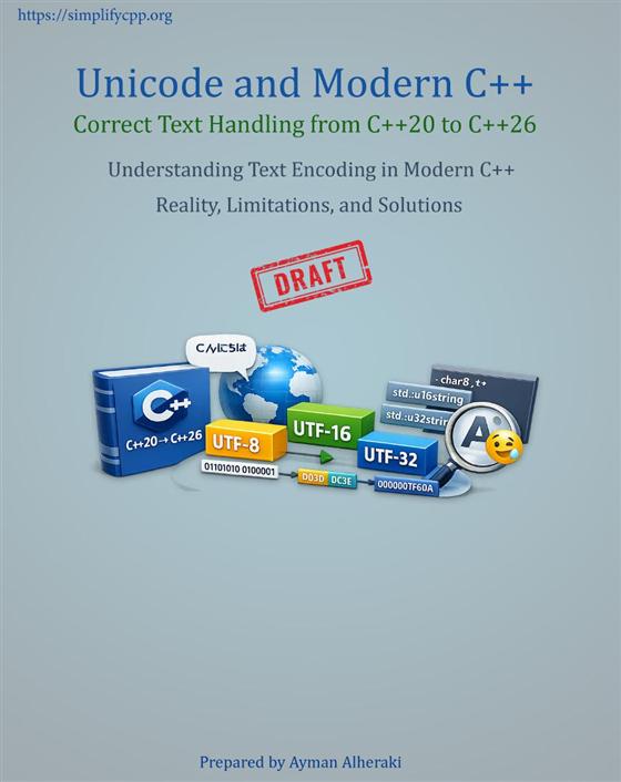 Cover of Unicode in Modern C++