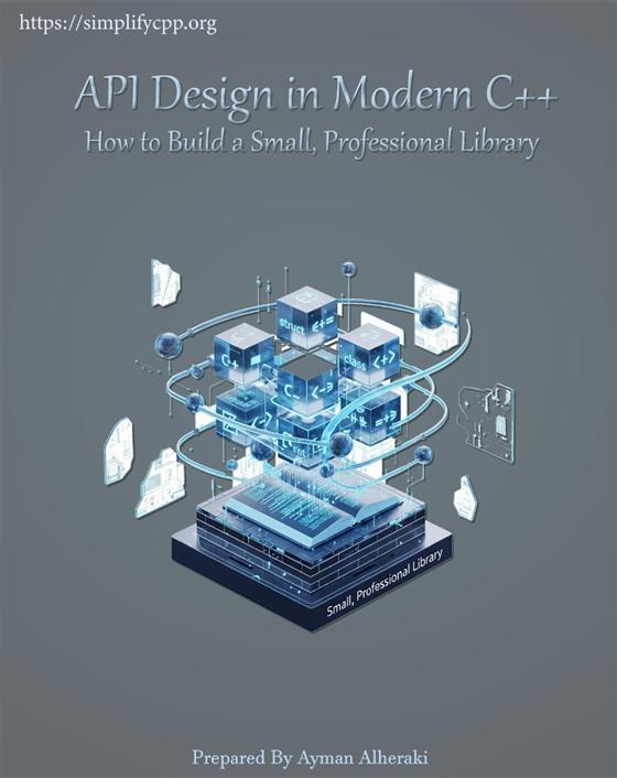 Cover of mini booklet API Design in Modern C++