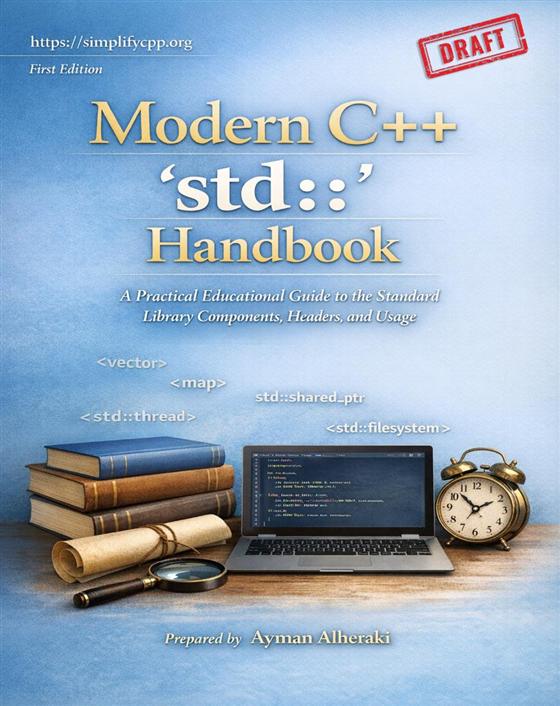 Cover of Modern C++ std Handbook