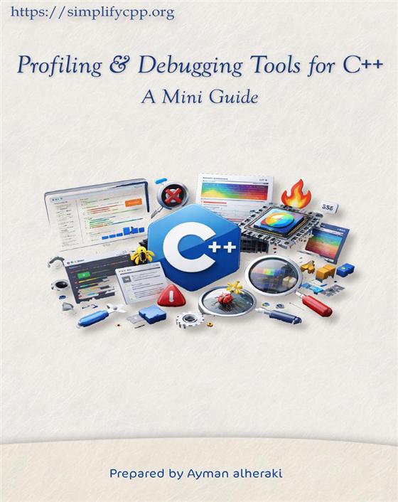 Cover of mini booklet Profiling Debugging Tools for C++