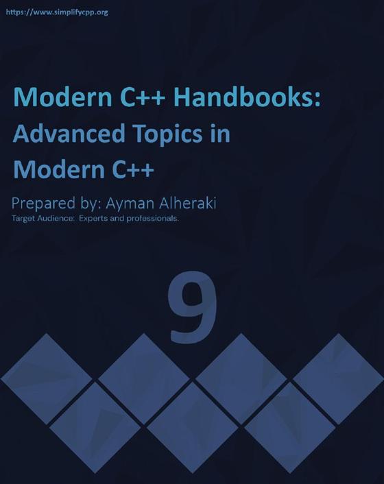 Cover of Modern C++ Handbooks Book9 Advanced opics in Modern C++