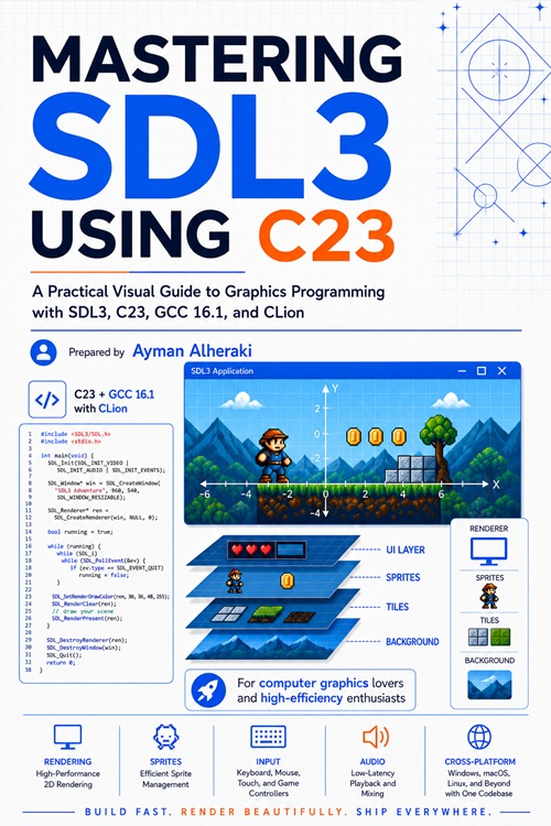 Cover of Mastering SDL3 using C23