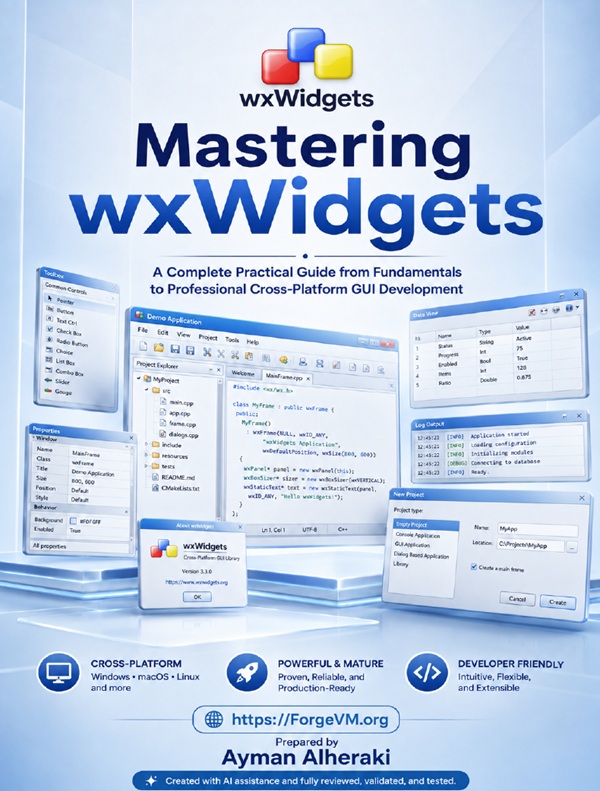 Cover of Mastering wxWidgets GUI C++ Library
