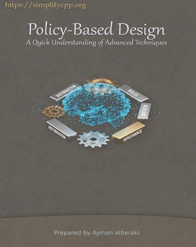 Cover of mini booklet Policy-Based Design
